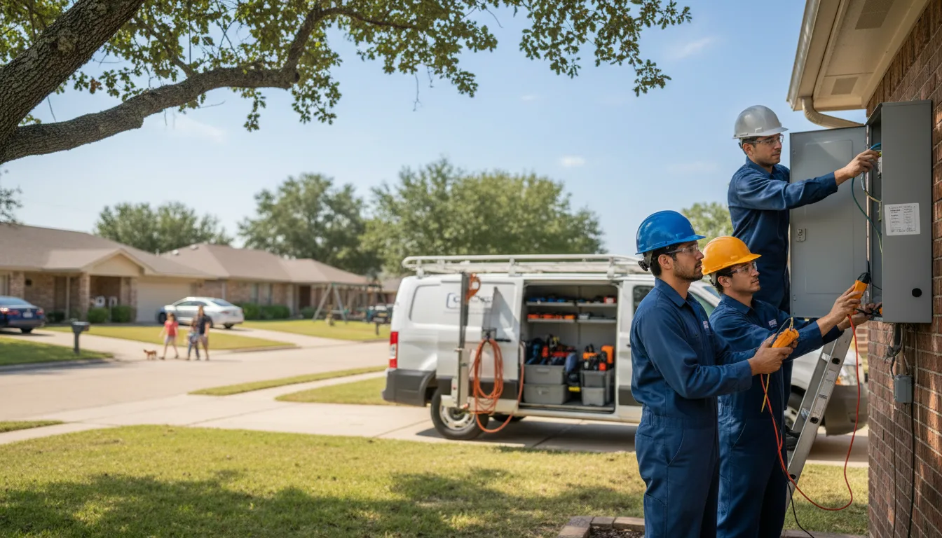 Certified electrician providing emergency electrical services in Oak Hill, FL